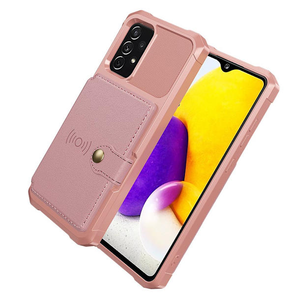 Skal Kortfack - Samsung Galaxy A23 5G Roséguld