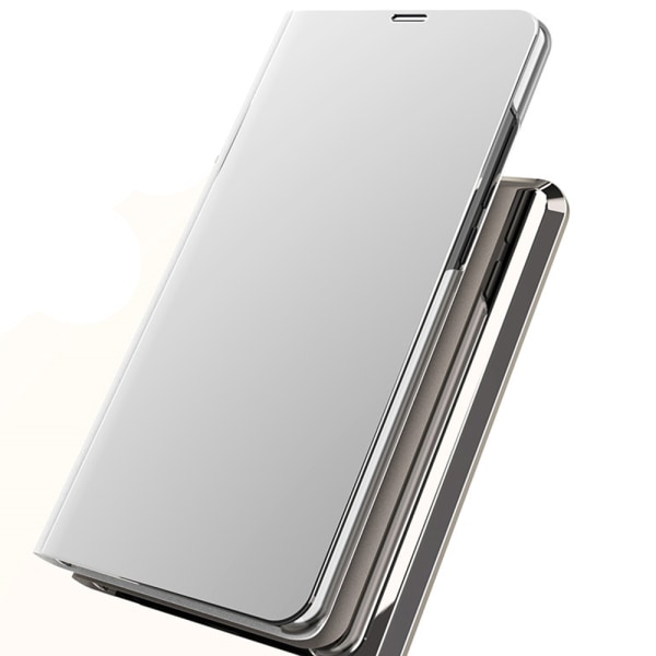 Tankevækkende etui (Leman) - Huawei P40 Lite E Silver