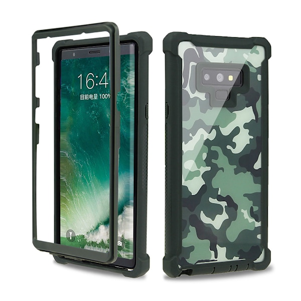 Robust ARMY Skyddsfodral för Samsung Note9 Grå Grå