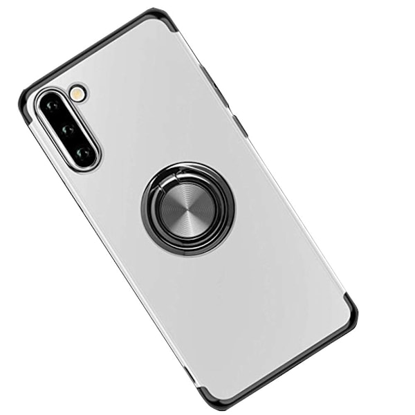 Effektfullt Skyddsskal med Ringhållare - Samsung Galaxy Note10 Blå