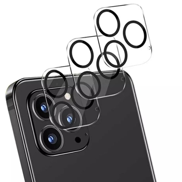 3-PACK Højkvalitets kameralinsecover iPhone 12 Pro Max Transparent/Genomskinlig