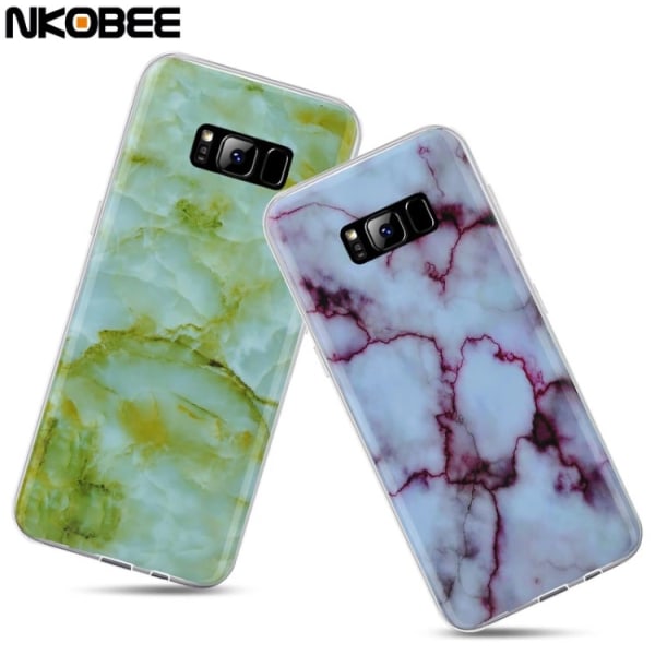 Galaxy s8+ - NKOBEE Marble Pattern Mobile Cover 1