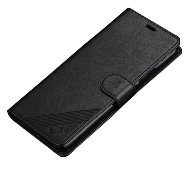 Huawei Mate 20 Pro - Elegant Smart Wallet Case (AZNS) Svart