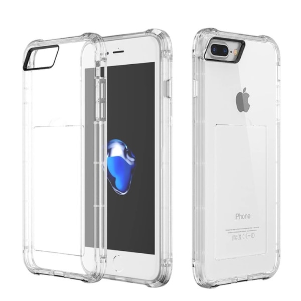 iPhone 7 - Smart Silikone Cover Anti-bank, Anti-Stød, Drop-sikker Blå