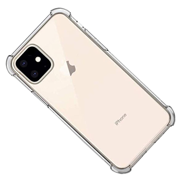 Kraftfullt Silikonskal - iPhone 11 Pro Max Transparent
