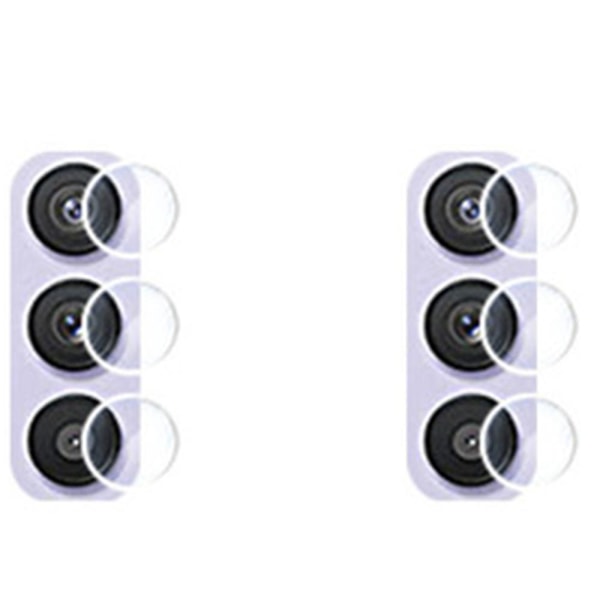3-PACK Galaxy A32 5G Standard HD Kameralinsskydd Transparent/Genomskinlig