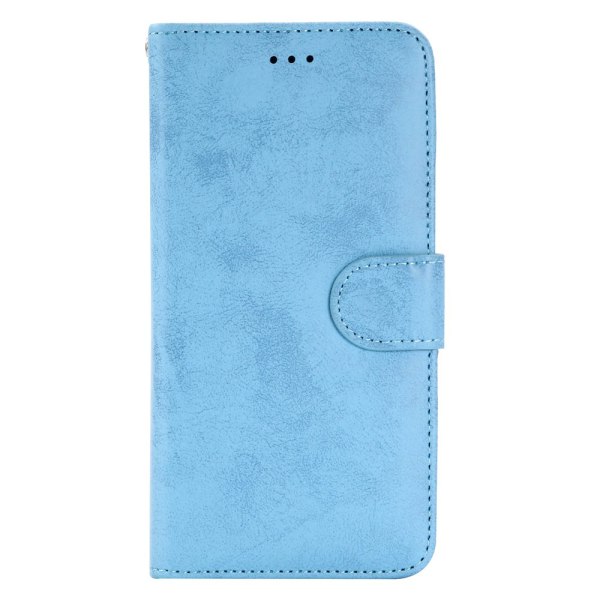 Lommebokdeksel med skallfunksjon for iPhone 7Plus Ljusblå