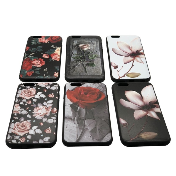 Silikonetui "Summer Flowers" til iPhone 6/6S Plus 4