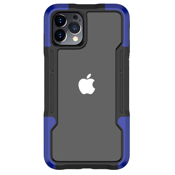 Stilfuldt stødabsorberende cover - iPhone 12 Pro Max Blå