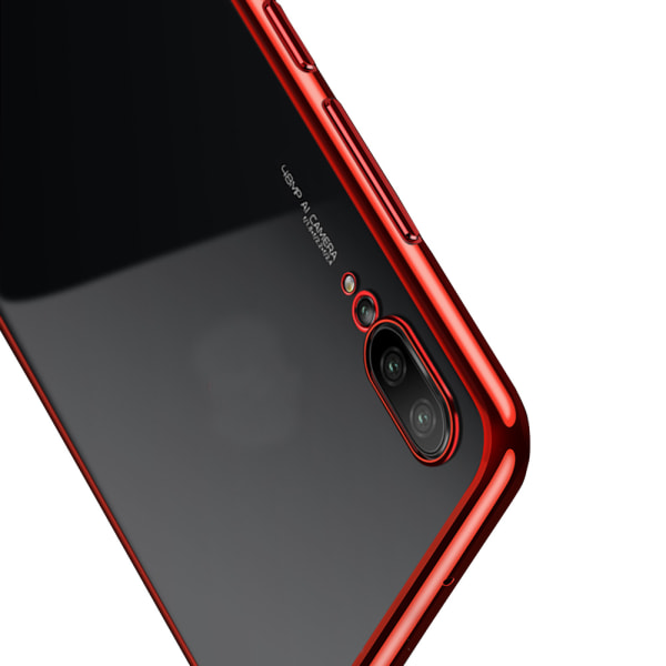 Huawei P20 Pro - Kraftfullt Stötdämpande Silikonskal Roséguld