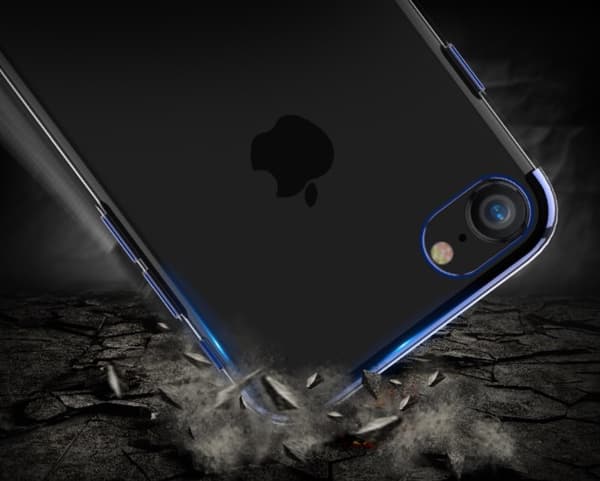 iPhone 7 PLUS - Stilrent Exklusivt Silikonskal FLOVEME Röd