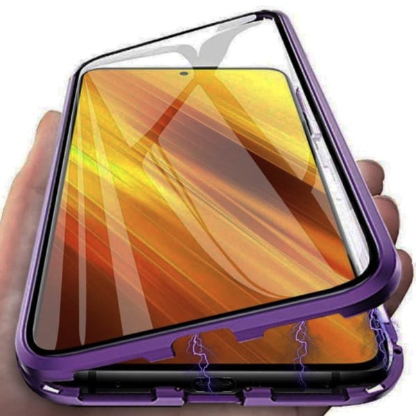 Praktisk magnetisk dobbeltdeksel - Samsung Galaxy S23 Ultra Röd