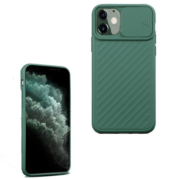 Glat stødabsorberende cover - iPhone 12 Orange