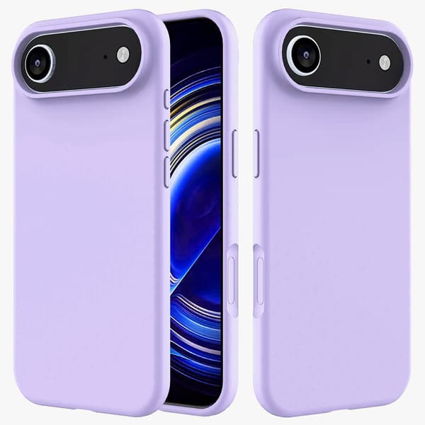 iPhone 17 Air Skal  Silkeslen Premiumkänsla & Perfekt Passform ljusgrå