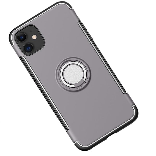 iPhone 12 - Skal med Ringhållare Blå