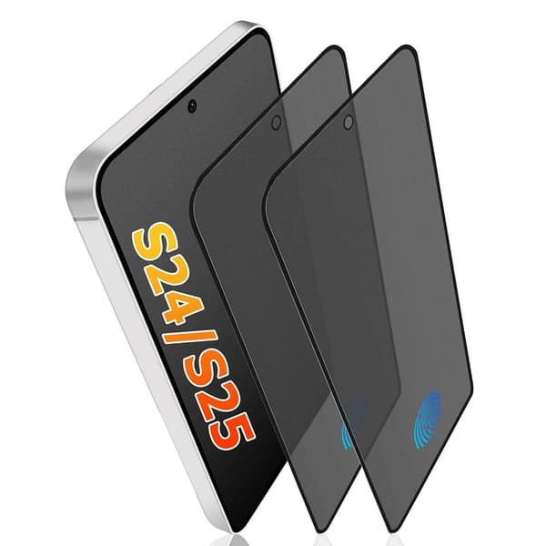 2-pack Privacy Skärmskydd Galaxy S25