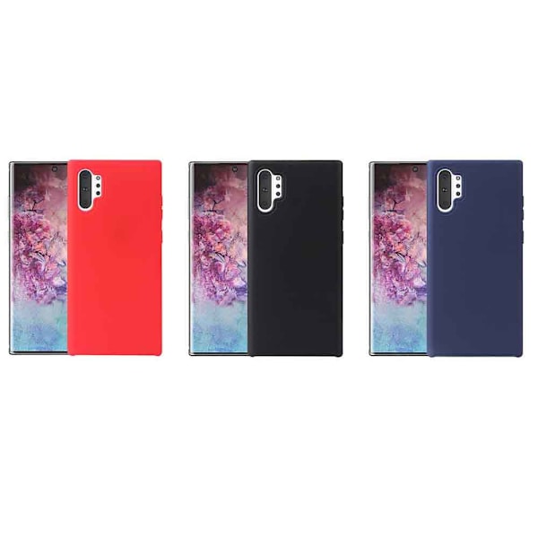 Stødabsorberende silikonecover - Samsung Galaxy Note10+ Blå