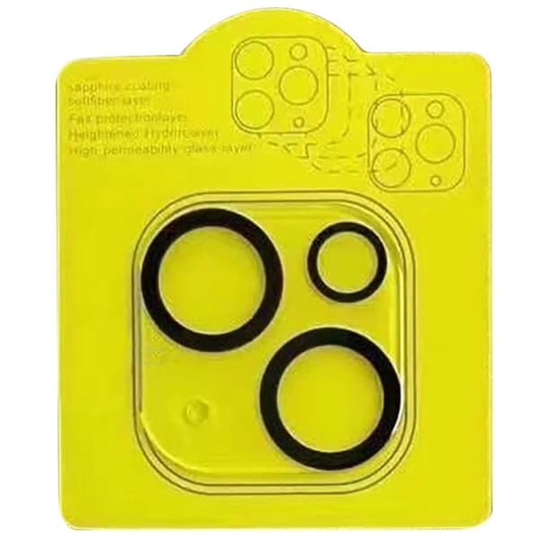 2-PACK Kameralinsskydd 2.5D HD iPhone 13 Transparent