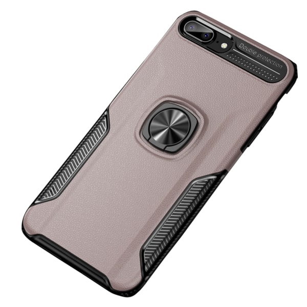 iPhone 6/6S Plus - Exklusivt Skal med Kickstand (LEMAN) Roséguld