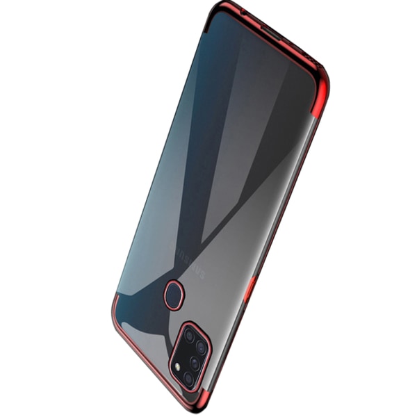 Samsung Galaxy A21S - Elegant Silikonskal Röd