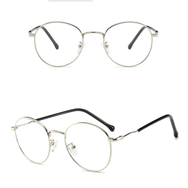 Læsebriller i Klassisk Design (Unisex) Svart/Guld -0.5