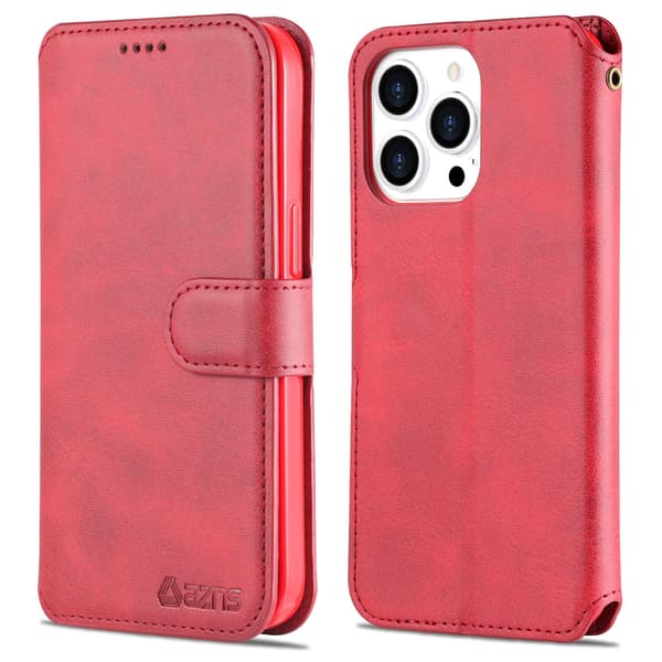 Gennemtænkt praktisk pung-etui - iPhone 14 Pro Svart