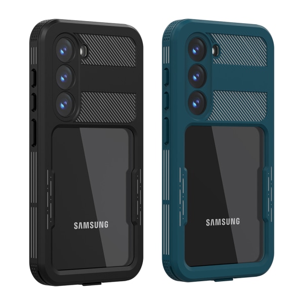 Samsung Galaxy S23 Plus - Vanntett IP68 deksel Blå