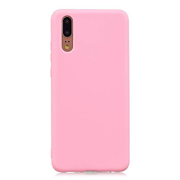 Huawei P20 - NKOBEE Mattbehandlade Silikonskal Frostad