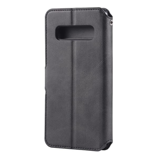 Samsung Galaxy S10E - Stilrent Robust Plånboksfodral Svart