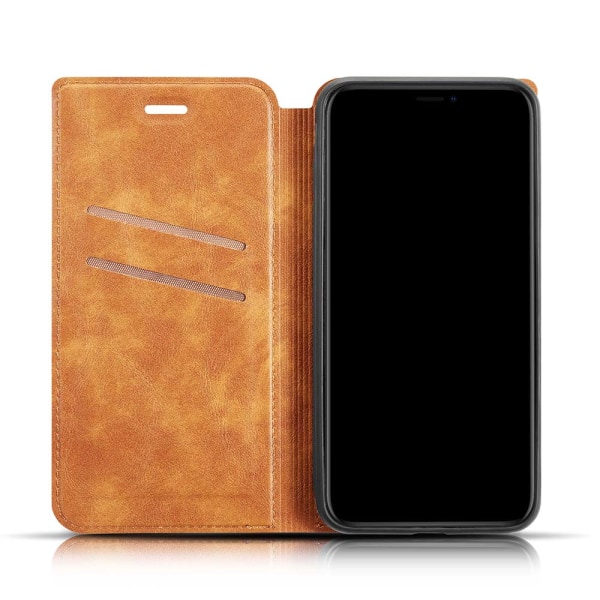 Beskyttende Vintage Wallet Case - iPhone 11 Pro Brun