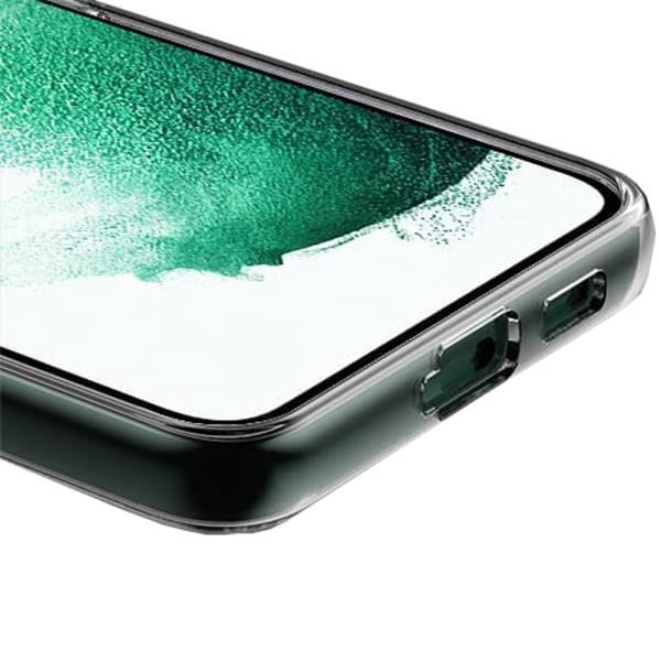 Samsung Galaxy S23 - Stilrent Stöttåligt NKOBEE Skal Genomskinlig