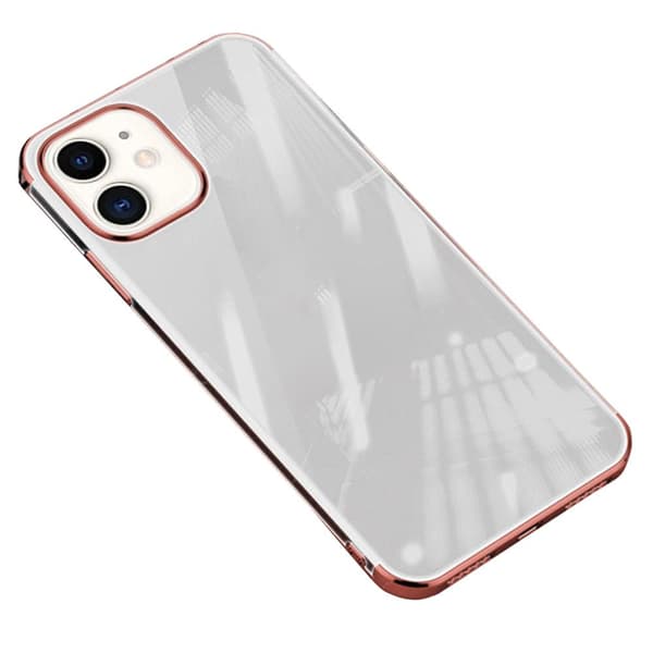Stilfuldt beskyttende silikonecover - iPhone 12 Röd