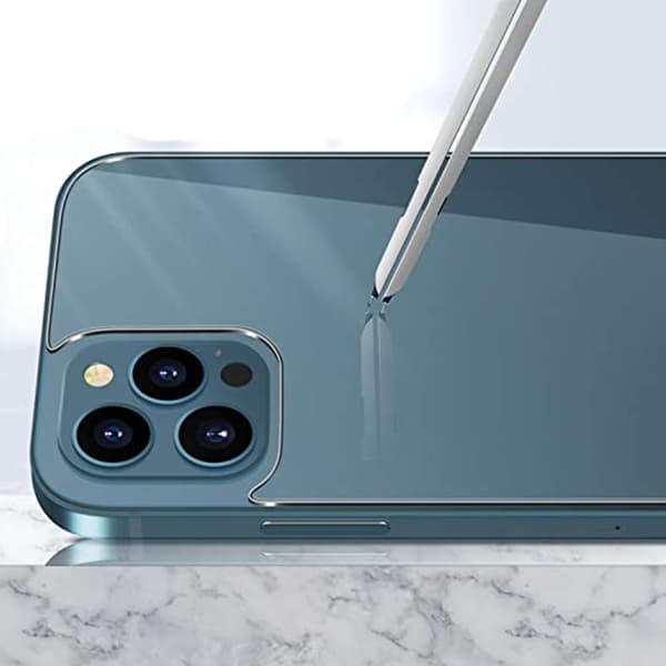 iPhone 12 Pro Max Bagside Skærmbeskyttelse 9H 0,3mm Transparent
