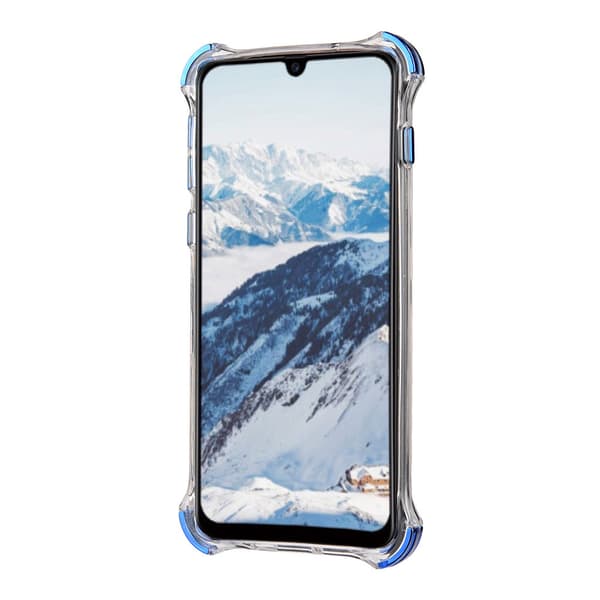 Samsung Galaxy A40 - Skyddsskal med Ringhållare Röd Röd