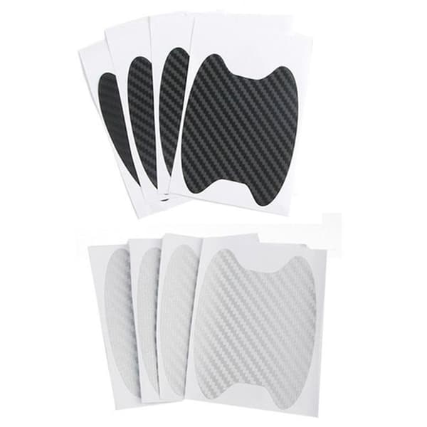 Skydd för Dörrhandtags Fördjupning 4-Pack KARBON Silver