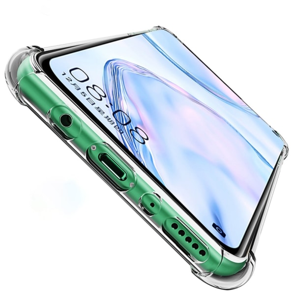 Tyylikäs suojakuori (FLOVEME) - Huawei P40 Lite Transparent/Genomskinlig