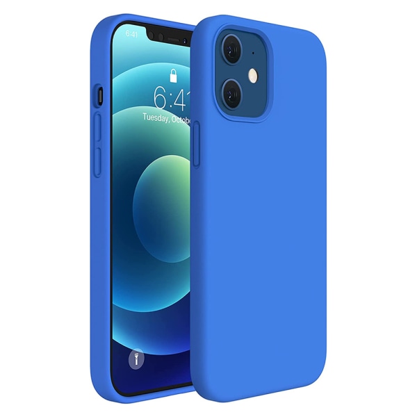 Tyylikäs (Floveme) kuori - iPhone 12 Mörkblå