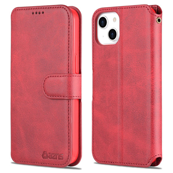 Praktiskt YAZUNSHI Plånboksfodral - iPhone 14 Plus Blå