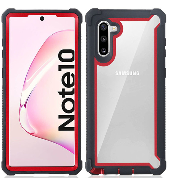 Samsung Galaxy Note10 - Skal Svart/Röd