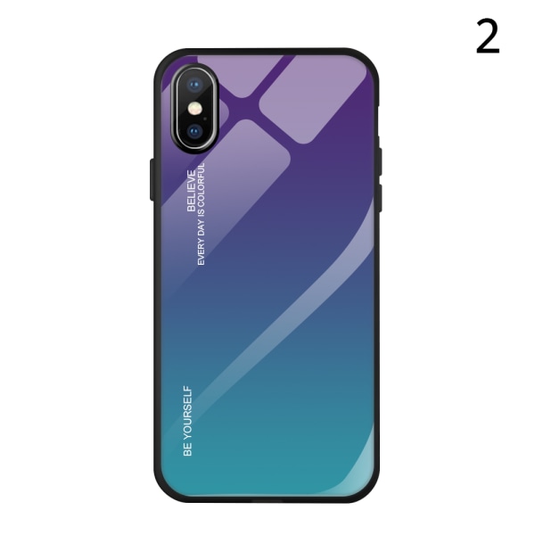 Tyylikäs (NKOBEE) Galaxy Sadesuoja - iPhone X/XS 2
