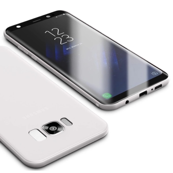 Erittäin ohut silikonikuori Samsung Galaxy S7 Edgelle Ljusrosa
