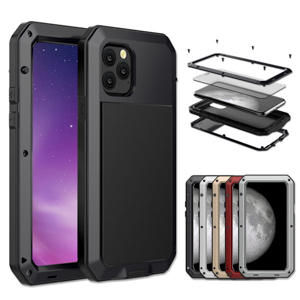 Støtsikkert deksel (HEAVY DUTY) - iPhone 11 Silver