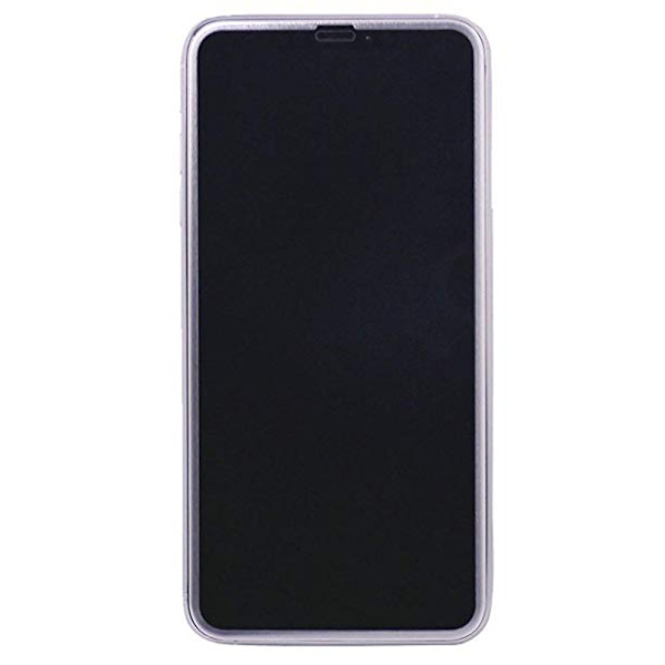 HuTech Skärmskydd med Aluminiumram för iPhone XS Max Guld