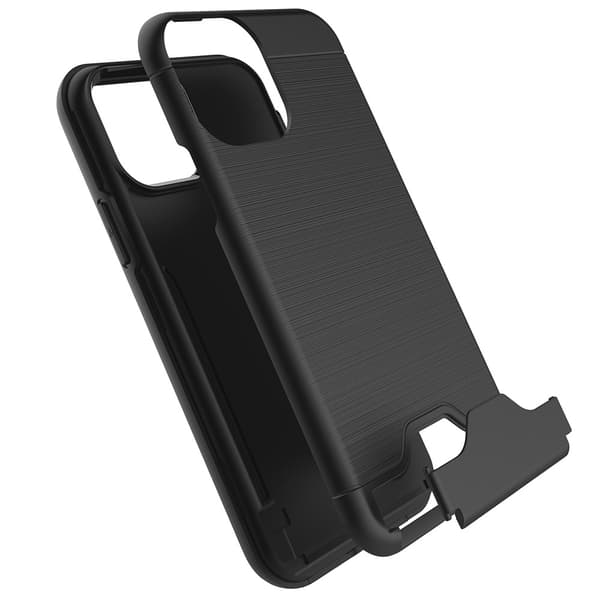 Beskyttelsescover med kortrum (JENSEN) - iPhone 11 Pro Max Mörkblå