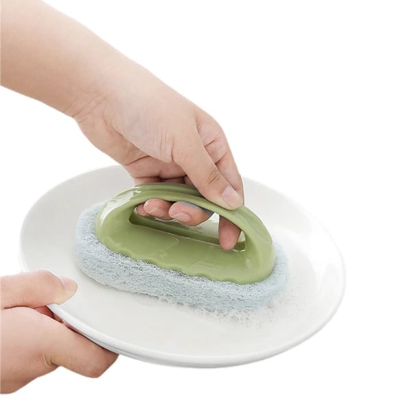 Praktiskt Rengörings Svamp Grön