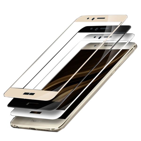 Huawei P9 Lite - 4 kpl Full Cover 2.5D -näytönsuoja (HuTech) Guld