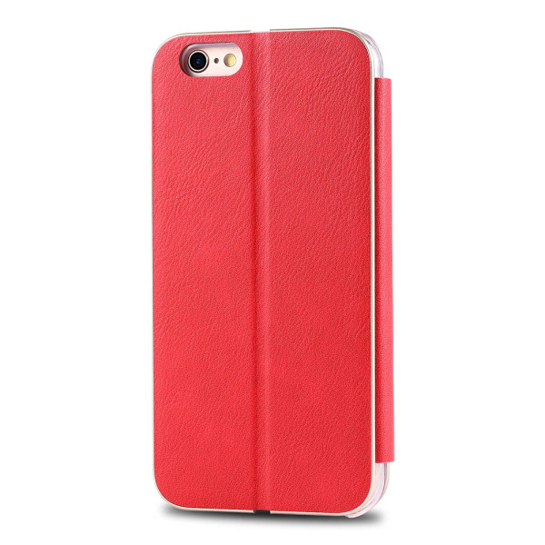 Stötdämpande Robust Plånboksfodral - iPhone 8 Röd