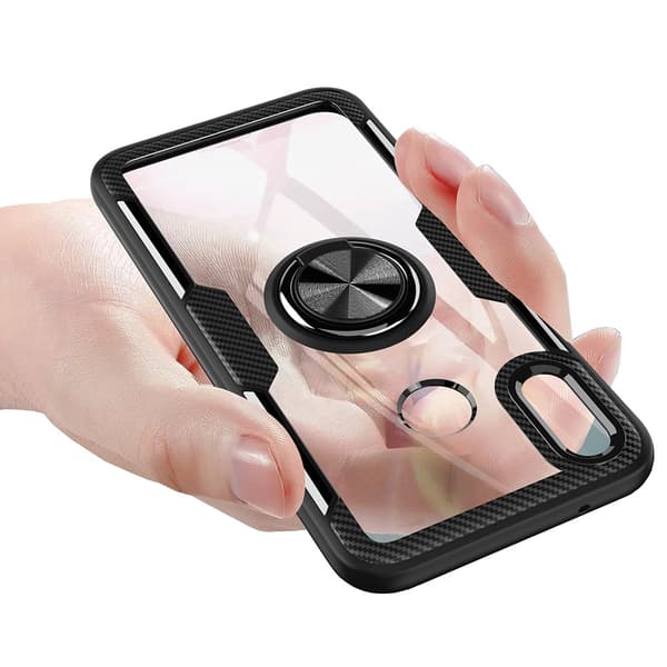 Skal med Ringhållare - Huawei P20 Lite Blå/Blå Blå/Blå