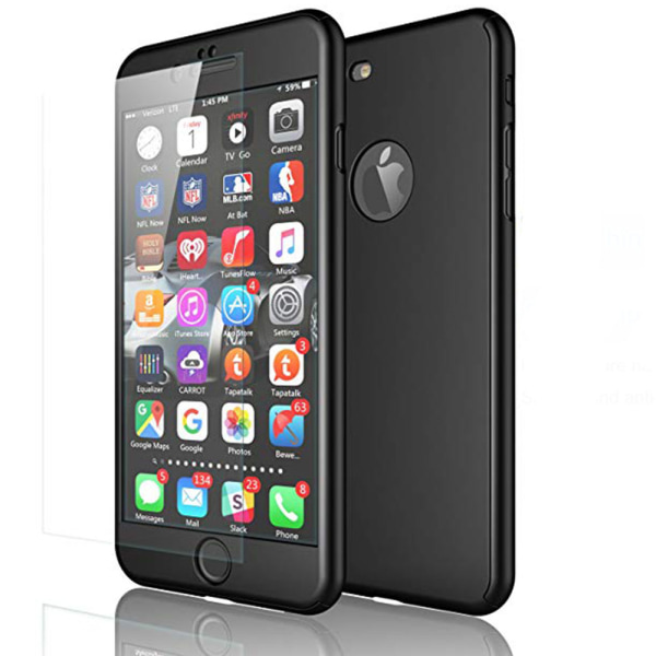 Stilig smart beskyttelsesdeksel for iPhone 7 PLUS (høy kvalitet) Grå
