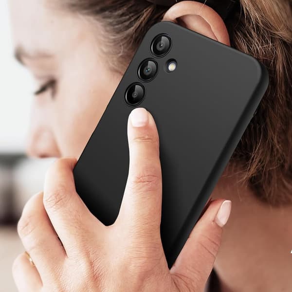Samsung Galaxy A36 5G Matt Skyddsskal Svart